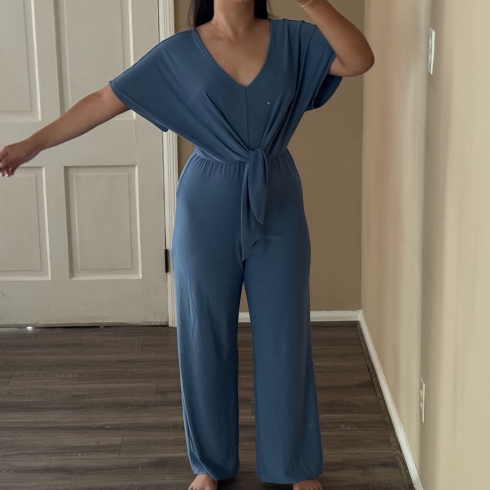 Women's Blue Jumpsuit